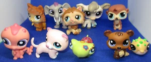 My Littlest Petshop Pet Shop LPS Elephant, Inch Worm, Lamb, Turtle, Puffer Fish - Picture 1 of 10