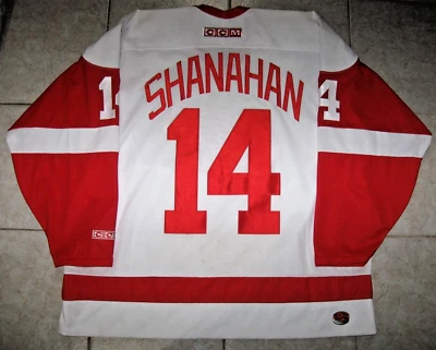 #14 Brendan Shanahan Detroit RED WINGS Off. Lic. Camiseta CCM, talla XXL para hombre Foto 1 de 2
