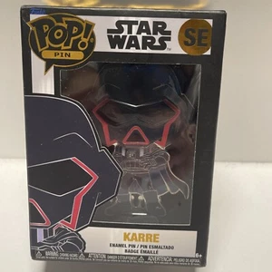 Funko POP! Star Wars Karre Enamel Pin w/ Removable Stand - SE - Disney - NEW - Picture 1 of 6