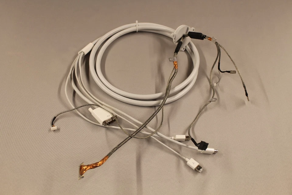 Apple Cinema HD Display A1083 30″ AIO Cable Assembly Power DVI USB FireWire - Image 1 of 4