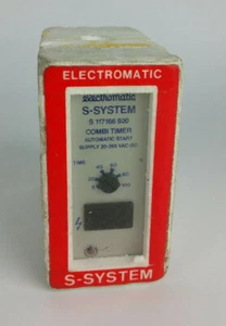 ELECTROMATIC S-SYSTEM S 117 166 920 COMBI TIMER AUTOMATIC START 20-265 VAC-DC - Picture 1 of 8