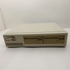 Unidad de disquete doble 3,5 Hewlett Packard HP 9123D de colección - enciende - Imagen 1 de 7