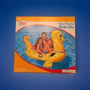 Caballo de mar inflable vintage Sand N Sun Intex 86"x 50" NUEVO EN CAJA - Imagen 1 de 2