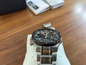 CASIO EDIFICE EQS-920DB-1A Tough Solar Stainless Steel Men's Watch from Japan - Picture 1 of 7