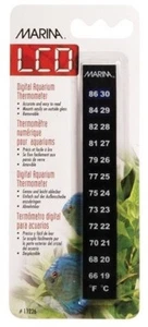 Hagen Marina MINERVA Fish Aquarium LCD OUTSIDE Thermometer 66-88 F 19-33C - Picture 1 of 1