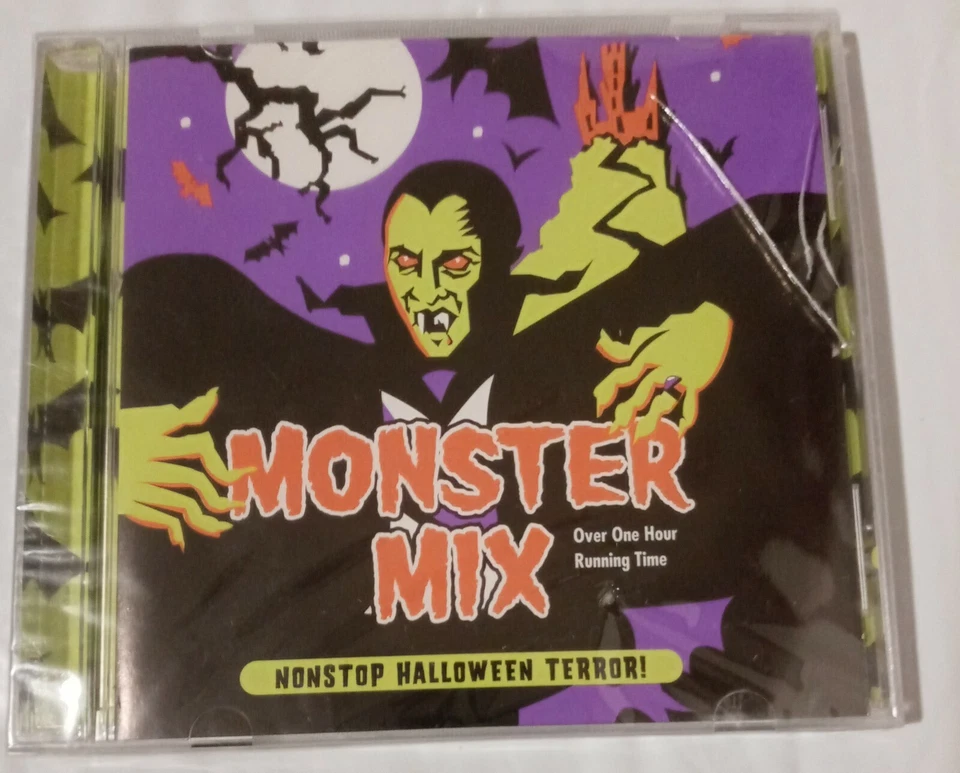 MONSTER MIX: NON-STOP HALLOWEEN TERROR! VINTAGE 1997 K-TEL SOUND EFFECTS + BONUS Foto 1 de 1