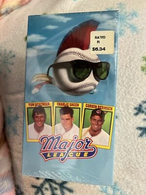 Major League VHS Factory Sealed 1989 Movie Paramount 32270 Brand New Vintage - Image 1 of 3