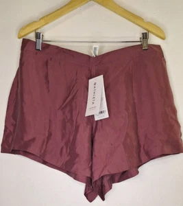 ATHLETA Calm Cool Shorts Women's Sz XL Yoga Gym Wear Workout Athleisure Casual - Picture 1 of 7