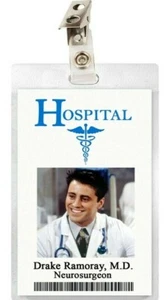 Friends Joey Dr. Drake Ramoray Ausweis Abzeichen Cosplay Kostüm Halloween Laminat - Bild 1 von 1