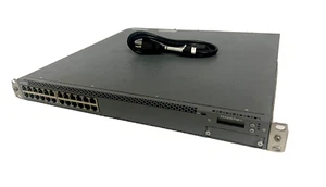 EX4300POE + 24PORT Juniper Networks W/ Single PSU & Power Cord - Picture 1 of 4