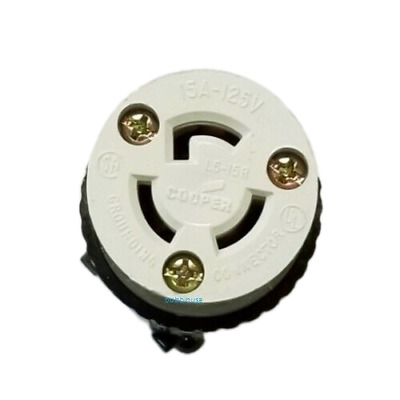 Cooper Twist Lock Plug 110V Female Eastman USA • 14.16€