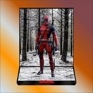 DIORAMA HOT TOYS - ACTIONFIGUR - PUPPE 1/6 - FÜR DETOLF IKEA - STAND DISPLAY - DEADPOOL - Bild 1 von 4