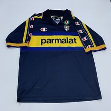 Vintage 1999/2000 FC PARMA Italy  Away Football Shirt Maglia Champion Parmalat M