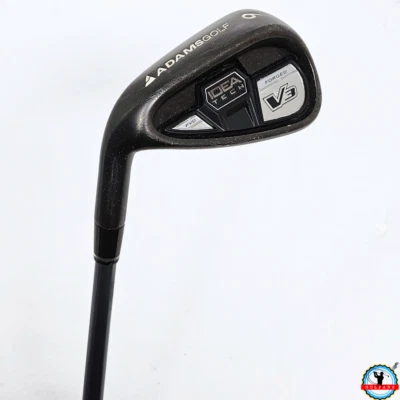 Left-Handed Adams IDEA V3 Forged PVD 9-Iron Senior-Flex Graphite 36.25" New Grip - Image 1 of 4
