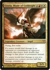 GISELA, BLADE OF GOLDNIGHT X1 NM "THE LIST" MTG MAGIC ~NOSTALGIC TREASURES~