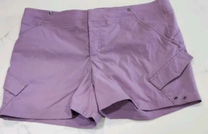 Athleta Wandershorts lavendel lila Größe 10 Cargo Kletttaschen - Bild 1 von 14