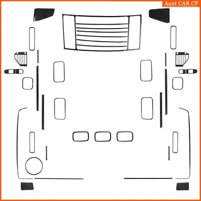 Kits completos exteriores de fibra de carbono real de 65 piezas para Hummer H2 2003-2007 Foto 1 de 4