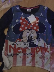 Girls Mini Mouse T Shirt - Picture 1 of 1