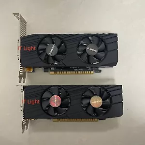 GIGABYTE GeForce GTX 1650 4GB GDDR5 Low Profile Video Card GV-N1650OC-4GL - Picture 1 of 13