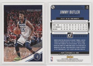 2018-19 Panini Donruss Press Proof Purple /199 Jimmy Butler #115