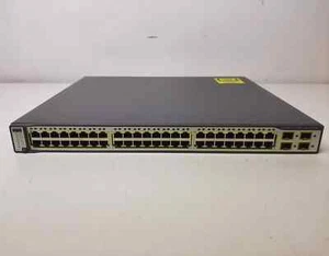 Cisco Catalyst WS-C3750G-48PS-S 3750G Series PoE 48-Port Switch - Picture 1 of 5