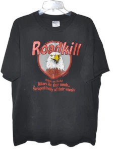 RARE Vtg Harley-Davidson SINGLE STITCH 1997 Road Kill Cafe XL T-Shirt - Picture 1 of 7