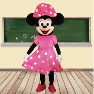 Adult Suit Size MINNIE MOUSE Mascot Costume Cosplay Party Clothes - Picture 1 of 4