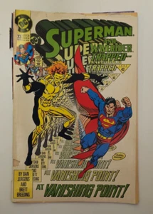DC Comics Superman & Waverider Trapped At Vanishing Point No 73 - Picture 1 of 4