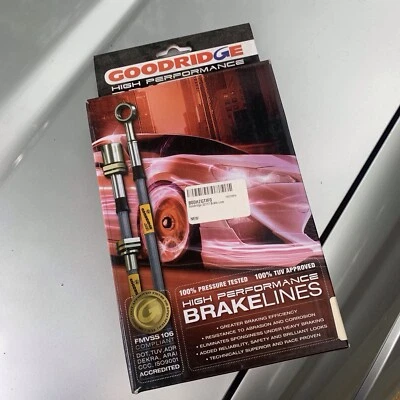 2004-2007 年 NISSAN ARMADA INFINITI QX56 GOODRIDGE 不锈钢制动线 — 第 1/3 张图片