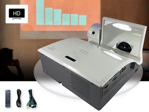 Sewing DLP Projector 2500 Lumens UST Professional Usage HDMI w/IR Camera - Picture 1 of 10