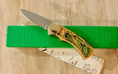 Puma 1986 4 estrellas 715 Estatua de la Libertad edición limitada 71/100 Alemania nuevo en caja Foto 1 de 4