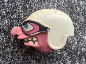 MOTORRADFAHRER Kunststoffkopf "BIG DADDY ROTH" Style (für Rolex Easy Writer von 1970) - Bild 1 von 14