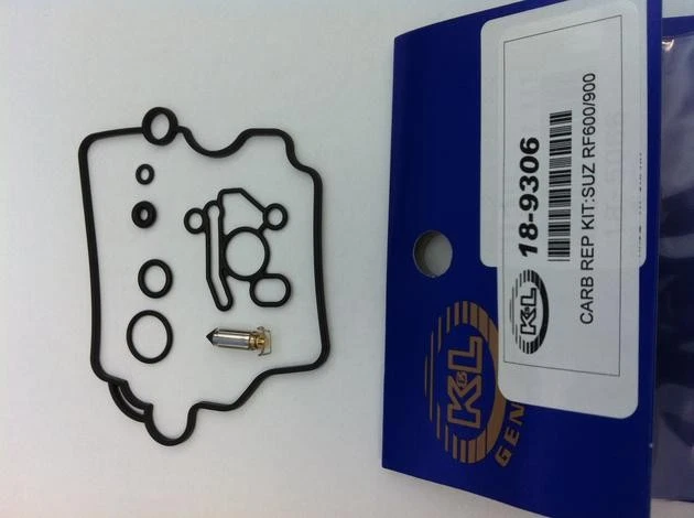 K&L Economy Carburetor Rebuild Kit #18-9306 fits Suzuki RF900R/RF600R — 第 1/1 张图片