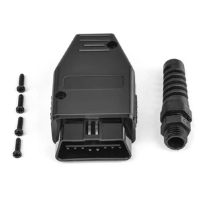 5X 12V OBD2 16Pin Male Connector Kit - Housing+Plug+SR Terminals+Screws - Picture 1 of 6