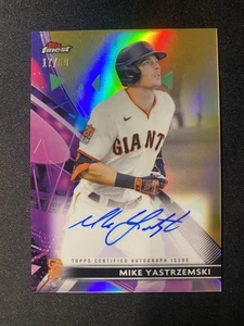 Topps Finest 2021 - Los mejores autógrafos Mike Yastrzemski #FA-MY oro/50 (AU) - Imagen 1 de 2
