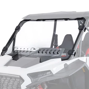 2 IN 1 Vented Front Windshield Window for 2024+ Polaris RZR XP 1000 / XP 4 1000 - Picture 1 of 8