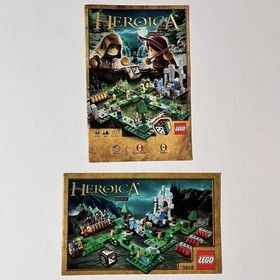 Lego Heroica Waldurk 3858 Instruction Manuals