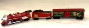 Hallmark 2009 Lionel Holiday Red Mikado 3-teiliges Zugset Andenken Ornament *LESEN - Bild 1 von 15