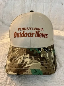 Pennsylvania Outdoor News Mütze Kappe Riemen hinten hellbraun Tarnmuster verstellbar - Bild 1 von 6