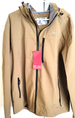 CAMEL CROWN Men's Rain Jacket Waterproof Windbreaker Hooded Rain Coat Shell L - Image 1 of 4