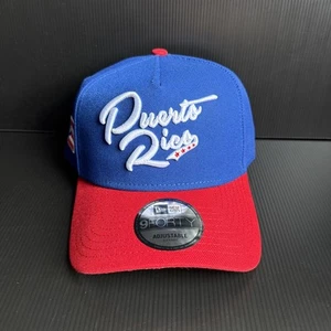 NWT New Era Puerto Rico 9Forty Blue Red SnapBack Adjustable Hat Cap - Picture 1 of 6