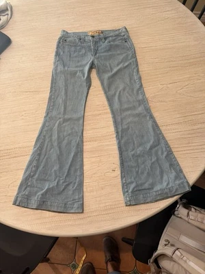 Pantalones de mezclilla Dittos vintage acampanados con bolsillos detallados talla 27 Foto 1 de 4