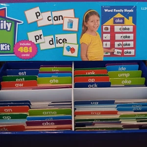 Lakeshore Word Family Activity Word Work Building Cards..reading Intervention - Photo 1 sur 7