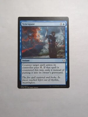 MISPRINT | MISCUT MTG Syncopate, Dominaria #67 - Image 1 of 2