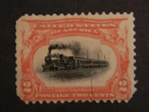 US SC# 295 Pan-American Expo Train MH TORN - Bild 1 von 2