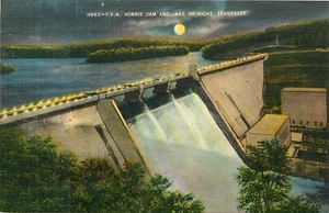 Postal Norris Dam TN Tennessee - Imagen 1 de 2