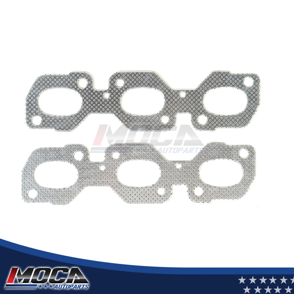 Exhaust Manifold Gasket for 95-12 Mercury Mystique Ford Mazda 2.5L 3.0L DURATEC - Image 1 of 2