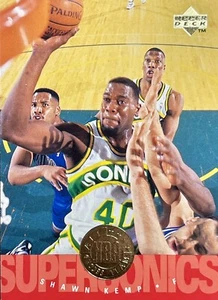 1995-96 Upper Deck NBA All Second Team SHAWN KEMP Seattle Sonics - Bild 1 von 2