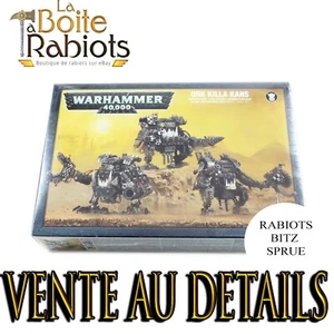 Warhammer 40000 Ork Boit'kitu Vente au détails Rabiots bitz sprue - Imagen 1 de 49