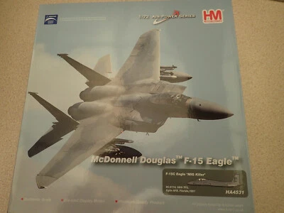 Hobbymaster HA4531 1:72 McDonnell Douglas F-15C Eagle 85-0114 58th TFS Untouched - Image 1 of 4
